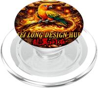 Fei Long The Flying Dragon PopSockets PopGrip for MagSafe