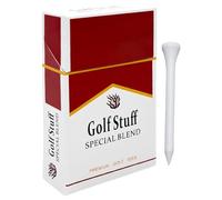 FeiatPogra Golf Tees - MulliganBro 12 Pack Funny Golf Gift for Men - Novelty Golf Tees with Cigarette Box Design - Golf Gag Gift & Golf Accessories for Golfers