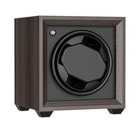 Feibrand Watch Winder, Automatic Watch Winders for 1 Watches Single Wooden Watchs Box Self Winding Watches Shaker Spinner Watches Turner Rotator Display Case with Quiet Motor Auto Watchs Turner