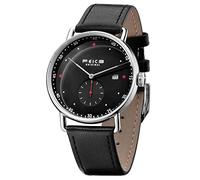 FEICE Automatic Watch Men's Mechanical Movement Leather Strap Classic Watch Bauhaus Wrist Watch 40 mm FM506