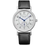 FEICE FM211 Unisex Mechanical Watch with Sapphire Glass Leather Strap Diameter 38 mm