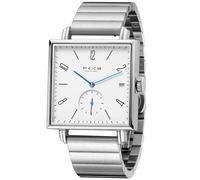 FEICE FM301 Unisex Square Mechanical Watch Automatic Movement with Sapphire Glass Diameter 34 mm, Silver1, Bracelet