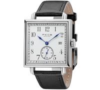 FEICE FM311 Unisex Square Mechanical Watch with Sapphire Glass Leather Strap Diameter 34 mm