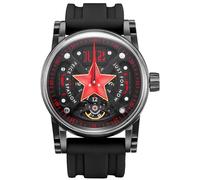 FEICE FM502 Watches for Men Automatic Mechanical Watch Skeleton Titanium Steel 50M Waterproof Mens Wristwatch Luminous Analog Watches No Battery Silicone Strap,Collector's Edition Watch.