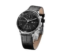 FEICE Men's Automatic Watch Dual Time Analogue Wrist Watch Multi-Function Mechanical Watch Calendar Casual Dress Watches for Men #FM121