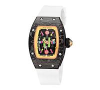 FEICE Women's Automatic Wrist Watch Fashion Skeleton Mechanical Watch Luminous Waterproof Wristwatch for Ladies FM606, Black, Dress, Elegant