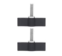 FEICHAO 2pcs M4 M5 M6 Handle Tight Lock Adjustable Wrench Screws Compatible with GoPro A7C SLR Camera Photography Accessory Connection (M5*17,Black)