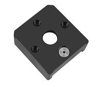 FEICHAO Cold Shoe Mount Adapter Metal 1/4 Screw Compatible with A7C XT4 Camera Cage Microphone Fill Light (1Piece)