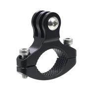 FEICHAO Motorcycle Bike Handlebar Clamp O Type Roll Bar Mount Holder 18.5-33mm Compatible with Gopro 10 9 8 7 6 and Other Action Camera (0.79-1.18inch)