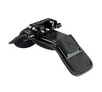 FEICHAO Shoulder Pad Strap 15mm Dual Rod Clamp 1/4 3/8 Screw Hole for DSLR Camera Accessories (Type A)