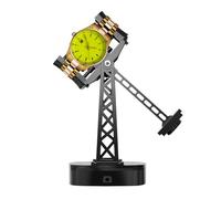 FEICHONGHO Single Watch Winder for Automatic Watches,Timer Shutdown,Adjustable Speed,Self Winding Turner,Rotating Device, Black, Modern