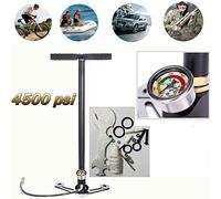 Feidak High Pressure 4500psi Hand Pump 3 Stage Air Gun Rifle PCP Stirrup Charging Valve Bicycle Ergonomic Bike Floor Pump PCP Air Rifle with Gauge Hose