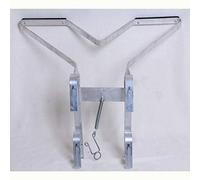 Feidak Universal Ladder Stand Off/Ladder Stay V-Shaped Down Pipe; Ladder Accessory Helps Stop Your Ladder Slipping from Side to Side