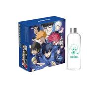 FEIDIAO Blu Lock Lucky Box Isagi Yoichi Figure Pendant Sports Water Bottle Bookmark Greeting Card Bachira Meguru Badge Fans Collection Goods Set