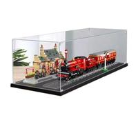 FEIFANBOYANG Acrylic Display case for Lego 76423 Trains Model Transparent Display case, self-Assembling dustproof Collectibles Display case.(29.5 x 9.8 x7.8 inches)(Display Box only) (2mm)