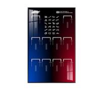FEIFANBOYANG Display Wallboard for Lego 77242/77243 F1 Race Car Model, Wall-Mounted Photo Frame，Compatible with 77242/77243 (Display Board only, No Mode (Style C)