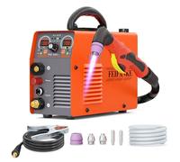 FEIFANKE 55A Plasma Cutter Non Touch Pilot Arc High Frequency Airflow IGBT 2T/4T Cutting Torch Maximum Cutting Thickness 20mm for Cutting Stainless Steel Aluminium and Copper
