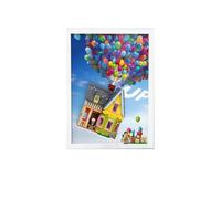 FEIFANYIFEI Display Wallboard for Le-go 43217 Flying House,Display Board Art Wall-Mounted Panel（ Display Wallboard Only）