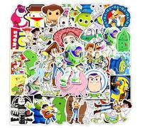 Feifei’S Bow 50pcs Princess Avengers Super Heros Elsa Toy Story Kids Stickers Luggage Laptop Skateboard Waterproof Party Bag Fillers Waterbottle Decal Graffiti Patches (Toy Story(Random))