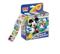 FEIFEI'S BOW 200pcs Kids Toddlers Princess Elsa Mickey Mouse Dinosaur Stickers Party Bag Fillers Boys Girls Teachers as Reward Craft Scrapbooking in Box Gift Set (Mickey Mouse)