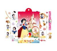FEIFEI'S BOW 4 Sheets Kids Girls Princess Mermaid Temporary Tattoos Sticker Birthday Party Bag Fillers Favors Supplies Gifts Goodies,Fake Waterproof Temporary Tattoo Set (Pattern 8)
