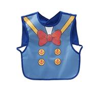 FEIFEI'S BOW Baby Kid Bibs Waterproof Sleeveless Mickey Princess Car Infant Toddler Weaning Unisex Feeding Bibs Apron 6 Months to 3 Years Old (Donald Duck2)