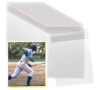 Feifeiya 100 Pcs Clear Video Game Protectors Resealable Compatible with Steelbook Box, 6.1 x 6.97 Inches, Compatible with PS3 PS4 PS5 Arrow Video Criterion Collection