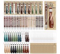 Feifeiya 25-Piece Christian Church Gift Set: Bamboo Pens, Silicone Keychains, Bookmarks (Fresh Color, English)