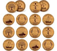 Feifeiya 28 Pcs Sobriety Coin Gift Set, Inspirational Sobriety Chip One Year AA Chips and Medallions Anniversary Sobriety Gifts for Men Women Alcoholics Anonymous Addiction Recovery Gift