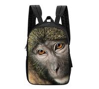 FEIGENBAOMU Unisex school bag Monkey Adult children's backpack Children's schoolbag boys and girls children's schoolbag （43x31x13.5cm 3D Cool backpack