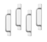 FEIHS 4 Pcs Door Pull Handle,Door Pull Handle Stick On Handles,Sliding Door Handles,for wardrobes, Drawers, Balcony Doors, Glass Doors, Bathroom Sliding Doors