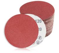 FEIHU 150mm Sanding Discs. 6 inch Hook and Loop Sander Pads,（Grit 5X P40/60/100/120/180/240/320 400/600/800/1000/1200）Grits Assorted or Random Orbital Sander 60pcs
