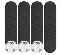 FEIHU 50mm Sanding Disc 100 Grit .50mm Hook and Loop Discs, 2 inch Sanding Pads for most turning tools （120 PCS）
