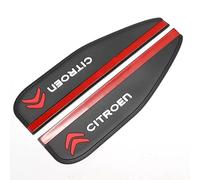 FEIHUAJIANIAN 2 PCS Car Rear View Mirror Rain Covers for Citroen DS3 DS4 DS5 DS6 DS7 C1 C2 C3 C4 C5 C6 C8, Rearview Mirror Rain Shield Rain Eyebrows Car Accessories