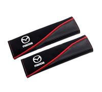 FEIHUAJIANIAN 2 PCS Car Seat Belt Cover for Mazda 6 Atenza CX-3 CX-4 CX-5 CX-8 MX-5, Car Safety Belt Strap Shoulder Pad Protect Your Neck and Shoulder Auto Interior Accessories