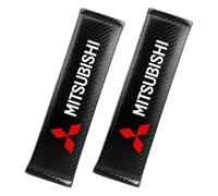 FEIHUAJIANIAN 2 PCS Car Seat Belt Cover for Mitsubishi Triton VI Double Cab 2023-, Car Safety Belt Strap Shoulder Pad Protect Your Neck and Shoulder Auto Interior Accessories