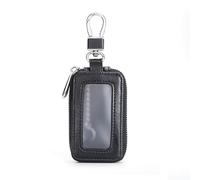 FEIHUAJIANIAN Car Keyring for Suzuki JIMNY Grand Vitara Sx4 Swift, Car Keychain Replacement Key Fob Accessories Key Ring for Men Women Family Present,Bla-ck