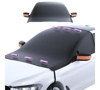 FEIHUAJIANIAN Car Windscreen Cover for Peugeot 108 (Bj. ab 2014), Protector for Winter Windshield Cover for Winter Snow Ice Frost Sun UV Dust Water Resistent