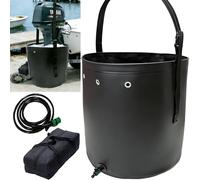 FEIJAZUM Outboard Motor Flushing Bag for Outboard Flushing on Land, 27.6'' x 27.6'' x 30'', Outboard Engines Flushing Bag Suitable for Under 350HP Outboards (0-350HP Outboard Motor)