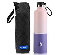 FEIJIAN Stainless Steel Water Bottle 750ml/1000ml Sports Flask Vacuum Insulated Water Bottle Leak Proof BPA Free Metal Water Bottle for School, Cycling, Sports and Gym