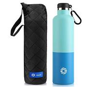 FEIJIAN Stainless Steel Water Bottle 750ml/1000ml Sports Flask Vacuum Insulated Water Bottle Leak Proof BPA Free Metal Water Bottle for School, Cycling, Sports and Gym