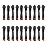 Feilguee 20PCS Dual Sides Disposable Eye Shadow Applicators Eyeshadow Applicators Sticks with Soft Sponge Head Eyes Makeup Cosmetic Tool Mini Eyes Makeup Brushes Concealer Brush
