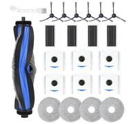 Feilifan 21 PCS Accessories Kit for ECOVACS Deebot N30 OMNI/N30 PRO OMNI Robot Vacuum Cleaner, Replacement Parts Main Brush, Side Brush, Filter, Washable Mopping Pads, Dust Bag
