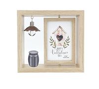 FEILIV 1PC Photo Frame Urns Jar Holder Memorial Mini For Human Pet Ashes Funeral Storage Box Animal Urn(4)