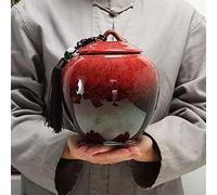 FEILIV Funeral Urns For Adult Ashes Large Pet Memorial Urns In Homes Or Cemeteries Or Alcoves Animal Urn