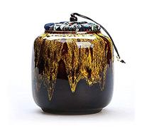 FEILIV Home Or In Niche At Columbarium Pet Urn Funeral Urn Cremation Urns For Human Ashes Adult Small Pet For Burial Urns Animal Urn(3)
