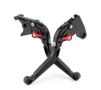 FEILIV Motorcycle Adjustable Extendable Handles Folding Brake Clutch Levers for Street for Triple S 660 2020-2022 for Trident 2021 Clutch Brake(Black)