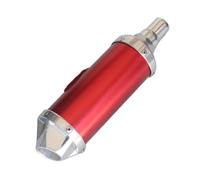 FEILIVCI Motorcycle 28mm Exhaust Muffler Pipe For KXL BBR TTR 50cc 110cc 125cc 140cc 150cc 250cc Universal Pit Dirt Bike ATV Quad(Red)