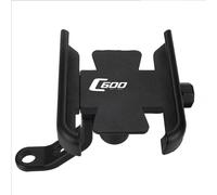 FEILIVCI Replacement Parts For B&MW C600SPORT C600 SPORT 2011-2024 2023 2022 2021 2020 2019 2018 Motorcycle Handlebar Mobile Phone Holder GPS Stand Bracket modification Parts(Mirror Type black)
