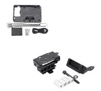 FEILIVCI Replacement Parts For B&MW F800S 2006-2010 K1200R K1200R Sport 2005-2008 K1300R 2009-2016 Motorcycle Mobile Phone Navigation Bracket USB Phone Charging modification Parts(Set 2)